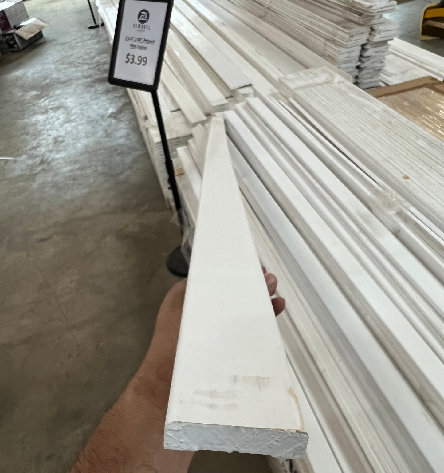DOOR TRIM 2-1/4" x 7' Primed PFJ $3.99