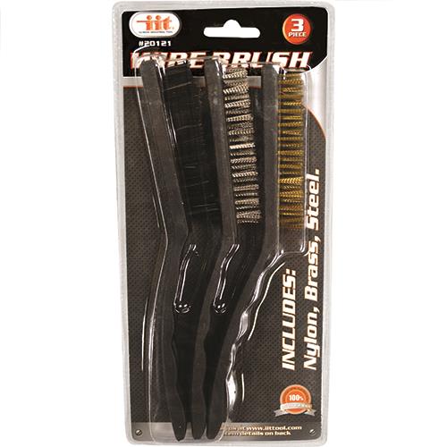 3pc JUMBO PLASTIC WIRE BRUSH