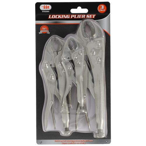3 PACK LOCKING PLIERS SET