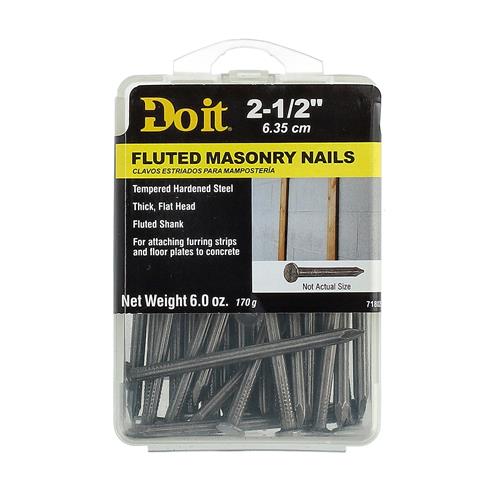 DO-IT 6OZ FLUTED MASONRY NAILS