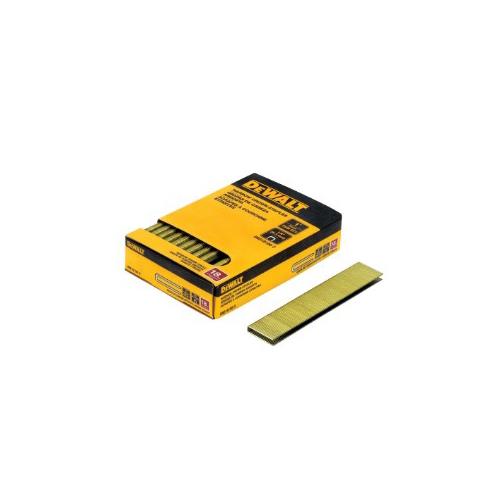 DEWALT 2500CT NARROW CROWN STAPLES 5/8'' 18 GAUGE 1/4'' CROWN