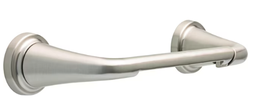 Delta Larkin Spotshield Brushed Nickel Wall Mount Pivot Toilet Paper Holder