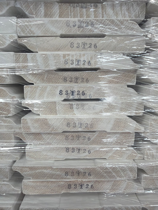 WM620 4-1/4" x 16' Primed Pine FJ Baseboard