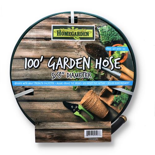 100' x 5/8" PVC GARDEN HOSE