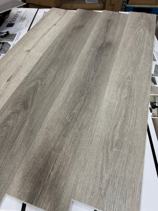 SFloors TEJAS DRIFTWOOD Lt Brown 20mil 5.5mm Ridgid Core SPC W/PAD $1.69sqft