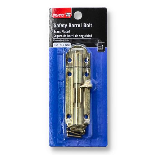 3" SAFETY BARREL BOLT & SCREWS