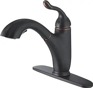 CMI 191-7721 SH Pull-Out Kitchen Faucet (Oil Bronze)