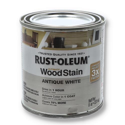 RUSTOLEUM 8OZ ANTIQUE WHITE WOOD STAIN