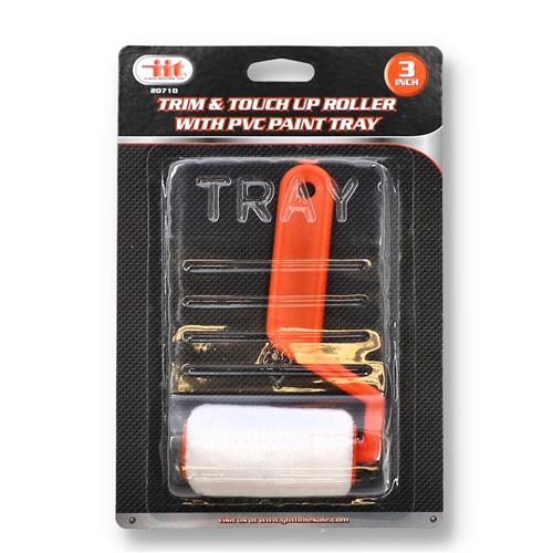 ITT 3'' TRIM & TOUCH UP ROLLER WITH PVC PAINT TRAY