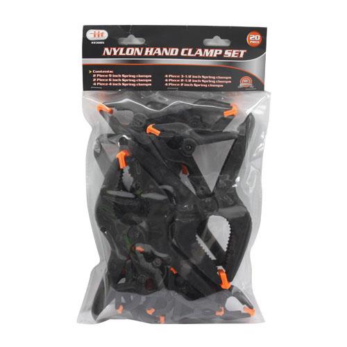 20pk NYLON HAND CLAMP SET