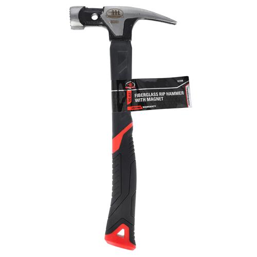 16OZ FIBERGLASS RIP HAMMER WITH MAGNET