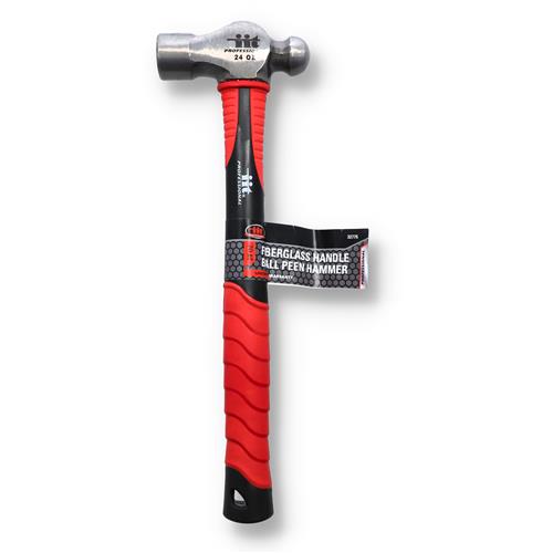 24oz BALL PEEN HAMMER FIBERGLASS HANDLE
