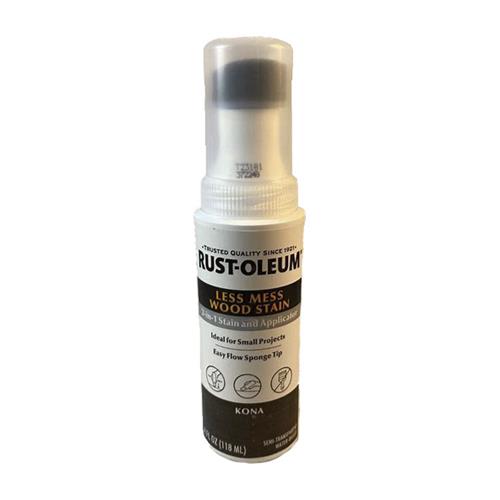 RUSTOLEUM KONA SEMI - TRANSPARENT 4OZ 2-in-1 WOOD STAIN & APPLICATOR