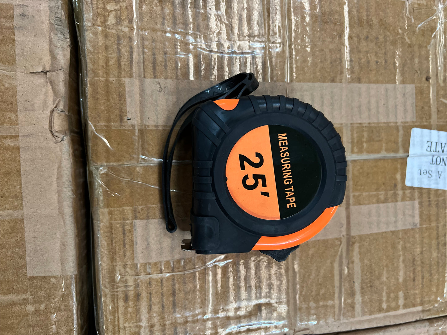 Copkim 25ft Retractable Tape Measure (Orange)