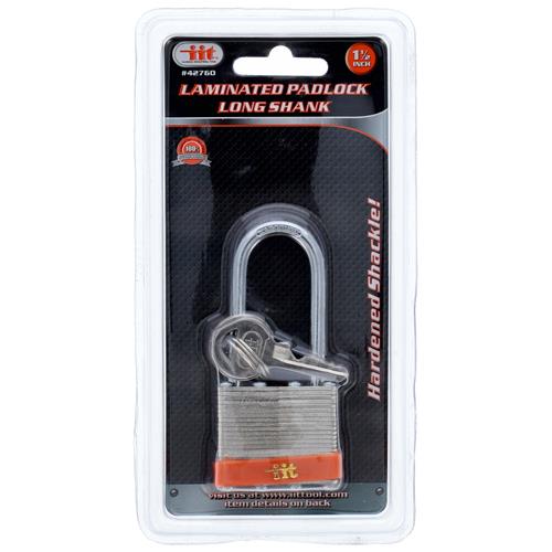 1-1/2'' LAMINATED PADLOCK LONG