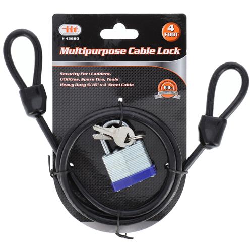 48" CABLE & PADLOCK SET