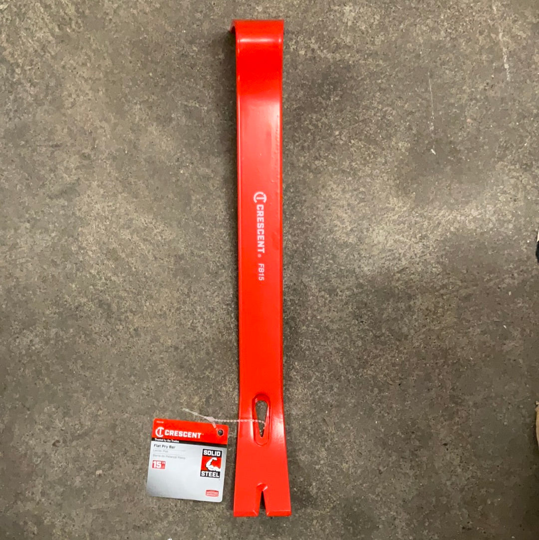 CRESCENT 15" FLAT PRY BAR 24/4