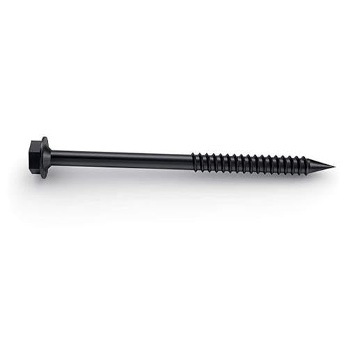 25pk 3-3/4x1/4" TIMBER SCREWS