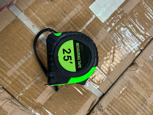 Copkim 25ft Retractable Tape Measure (Green)