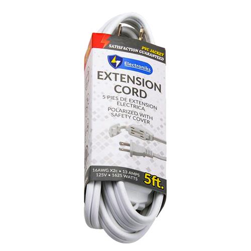 5' WHITE EXTENSION CORD