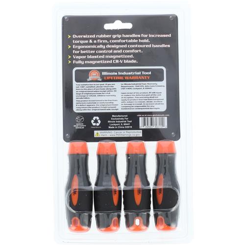 4pc SCREW & STAR DRIVER SET