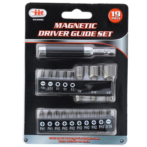 19pc MAGNETIC DRIVER GUIDE SET