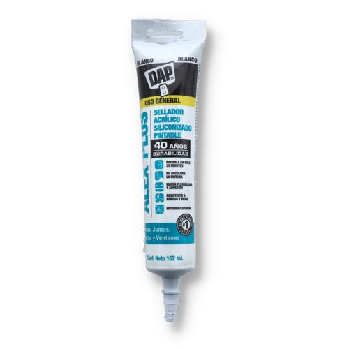 5.5OZ DAP WHITE ACRYLLIC CAULK TUB