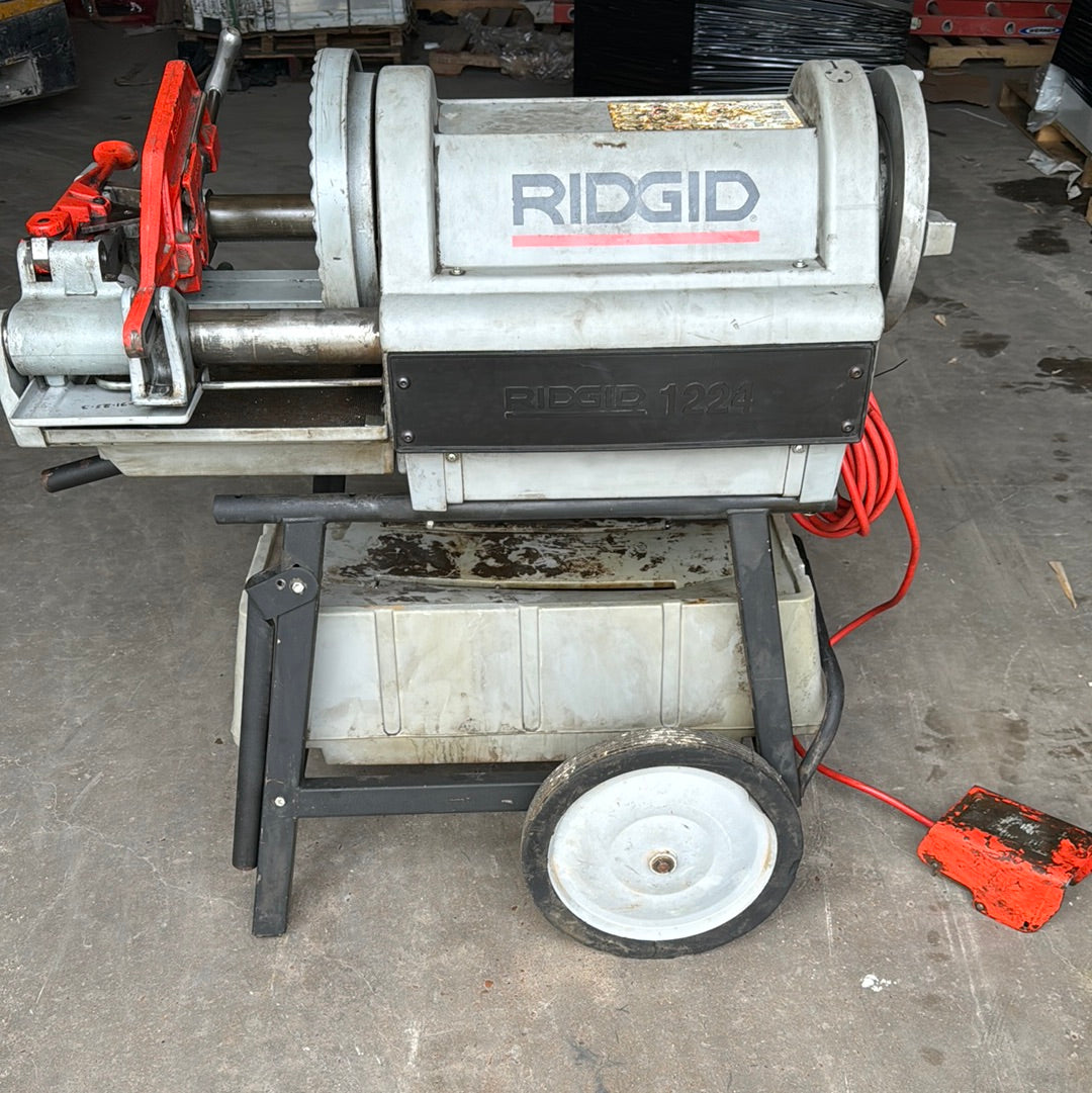 Ridgid 1224 Pipe Threader – Remodel Depot