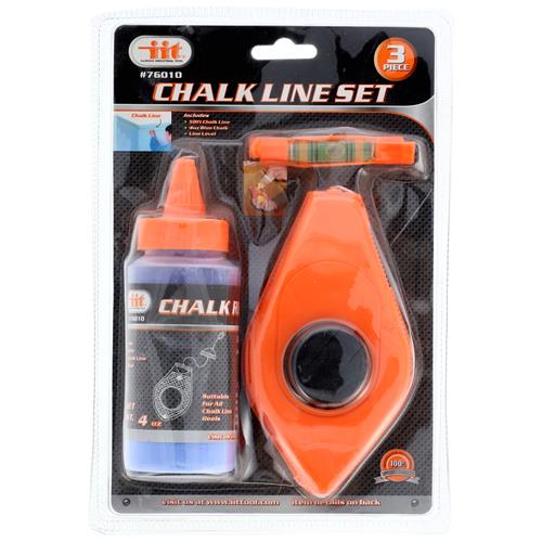 3pc CHALK REEL & LEVEL