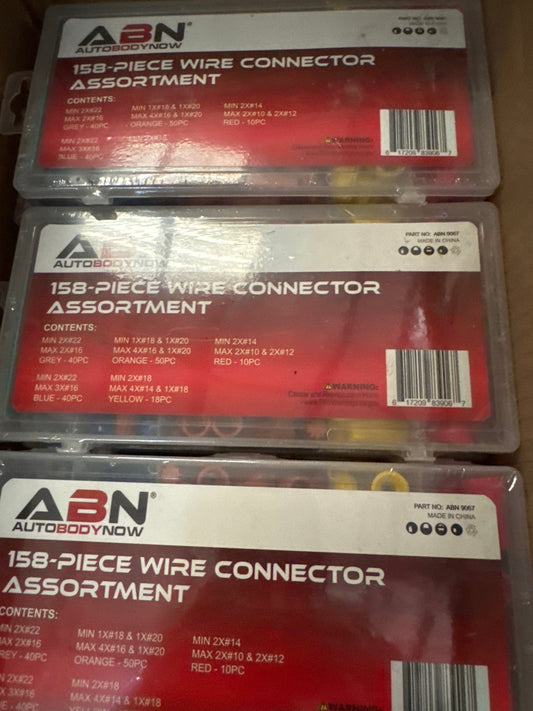 ABN 158pc WIRE NUT CONNECTOR A