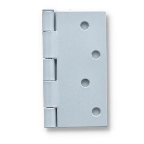 4'' WHITE DOOR HINGE SQUARE CORNERS BAG