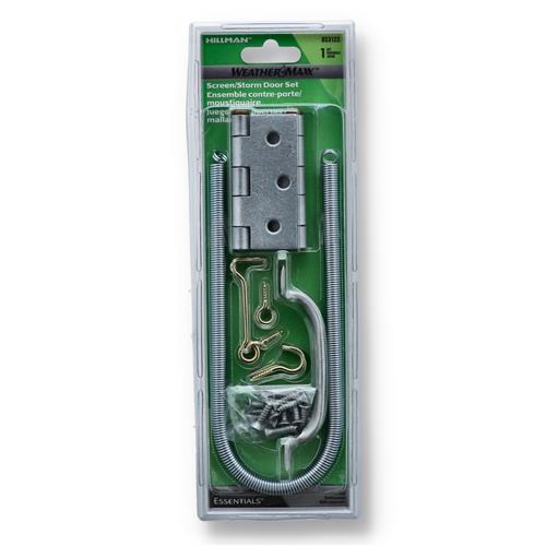 HILLMAN 5PC STORM & SCREEN DOOR HARDWARE SET