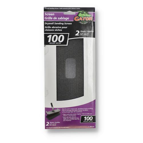 GATOR 2PK 100 GRIT DRWALL SANDPAPER