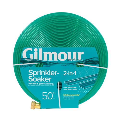 GILMOUR 50' 2-in-1 SPRINKLER-SOAKER HOSE