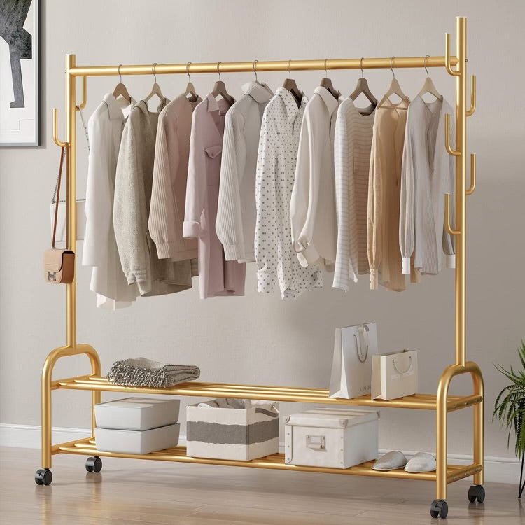 Thick Forest Gold Clothes Rack