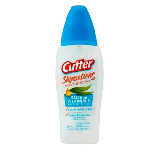 CUTTER 6oz BACKWOODS & SKINSATIONS INSECT REPELLENT