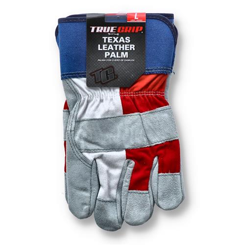 TRUE GRIP TEXAS FLAG LEATHER P