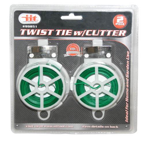 ITT 2pc TWIST TIES WITH CUTTER
