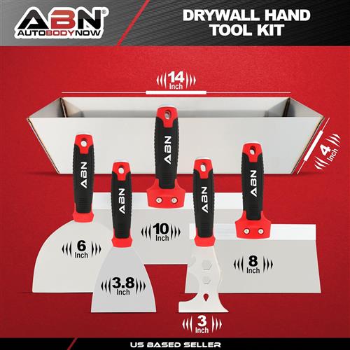 ABN 6PC DRYWALL HAND TOOL KIT