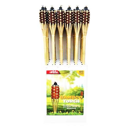 60'' BAMBOO TIKI TORCH