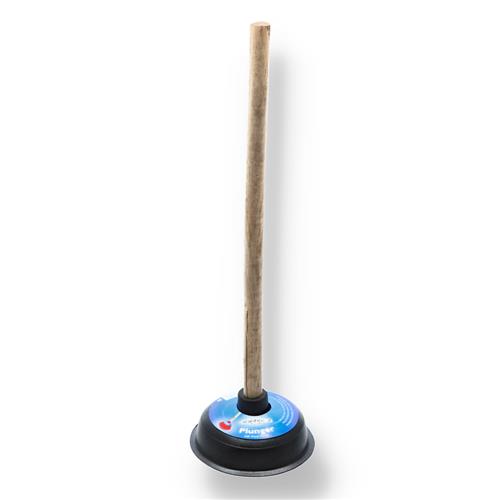 WOOD HANDLE RUBBER PLUNGER