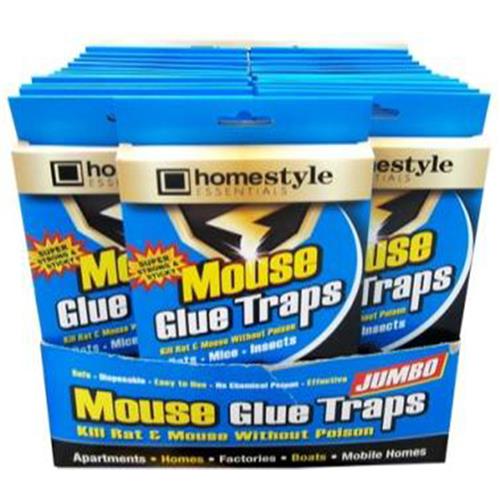 2pk SUPER JUMBO MOUSE & RAT GLUE TRAP