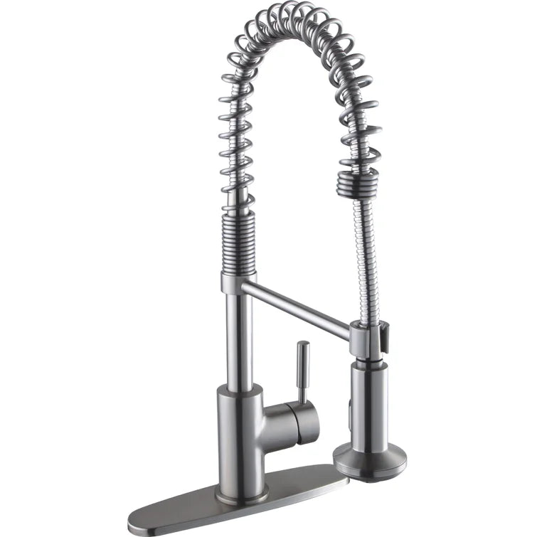 CMI 192-6474 SH Spring Coil Pull-Down Kitchen Faucet