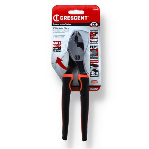 CRESCENT 8'' Z2 CURVED JAW SLIP JOINT PLIERS