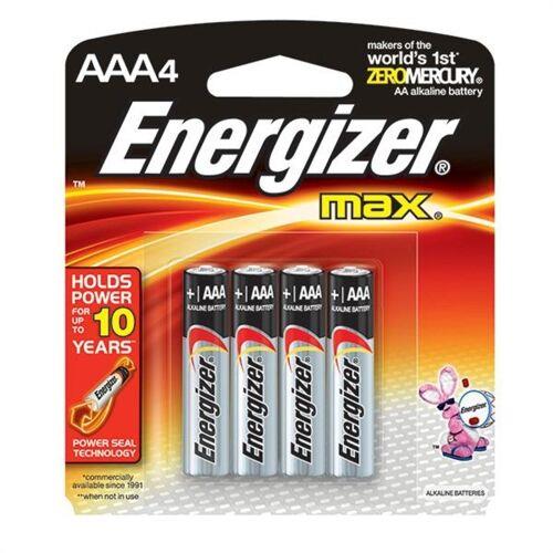 ENERGIZER 4pk AAA BATTERIES