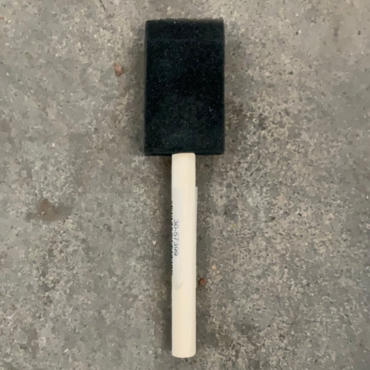 1.5" Poly Foam Brush w/Wood Handle