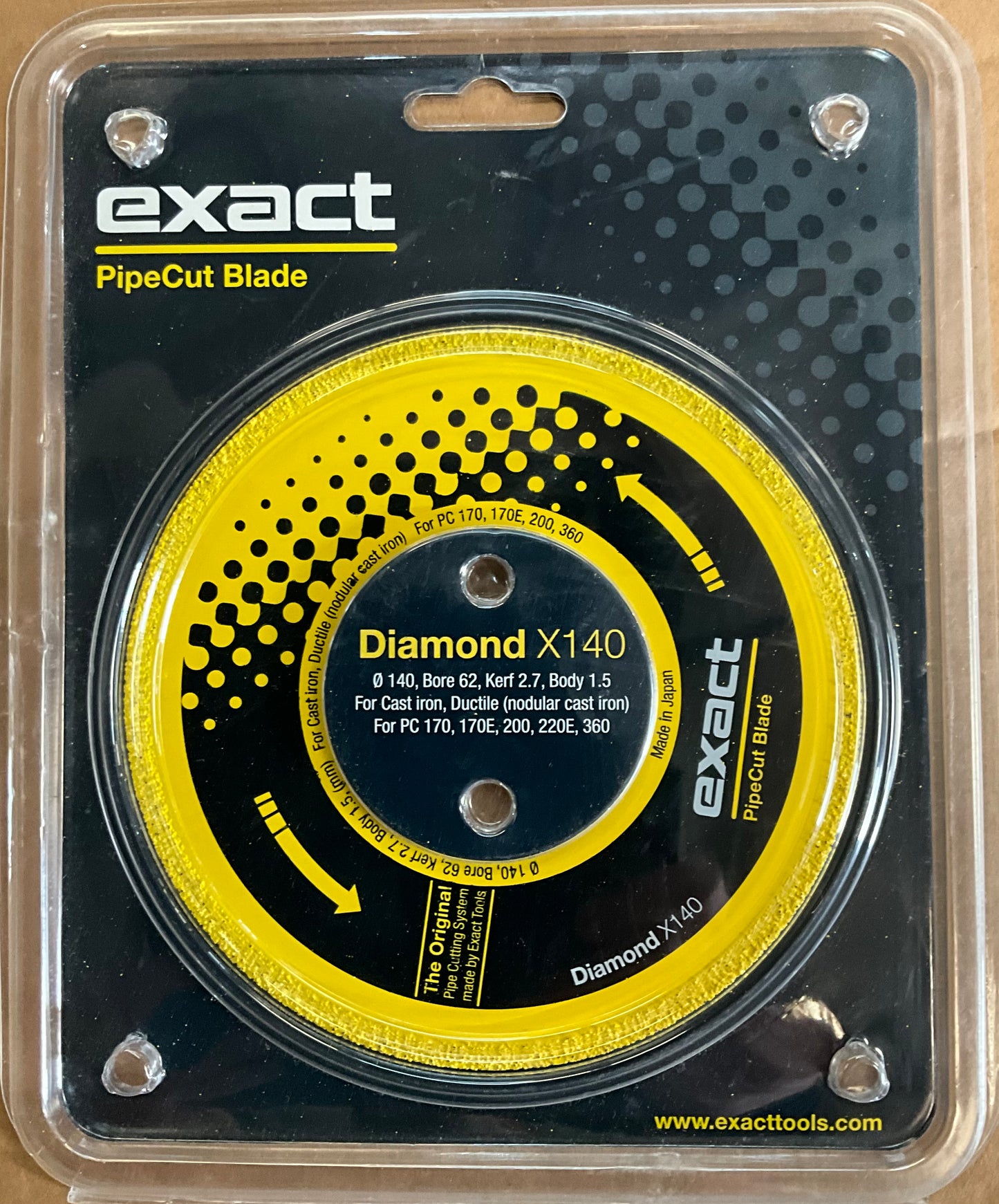 Exact Pipe Cut Blade - Diamond x140