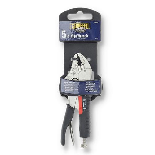 5'' LOCK GRIP PLIER VISE WRENCH CRV