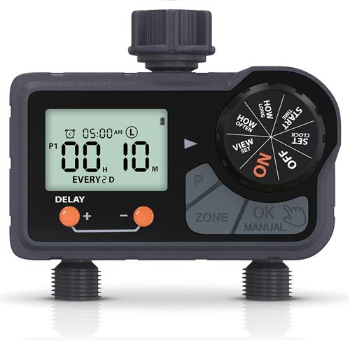 7PENN 2 ZONE DIGITAL GARDEN HOSE FAUCET TIMER