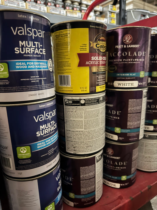 QUART Paint & Stain - Name Brand
